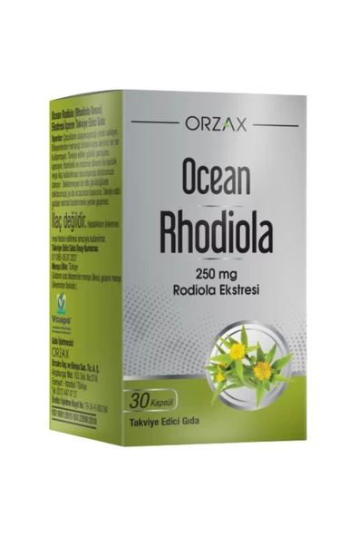 Ocean Rhodiola 250 Mg 30 Kapsül x 3 Adet - Resim 4