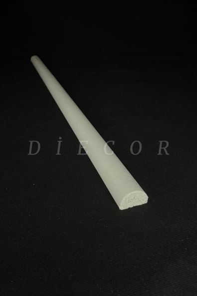 Dekoratif Boyanabilir 25 Adet 1,5 cm Polistren Duvar Çıtası - 5