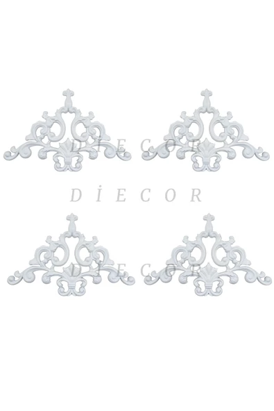 Dekoratif Boyanabilir Polimer Mobilya, Duvar ve Tavan Motifi - 3