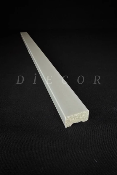 Dekoratif Boyanabilir 25 Adet 2 cm  Polistren Duvar Çıtası - 4