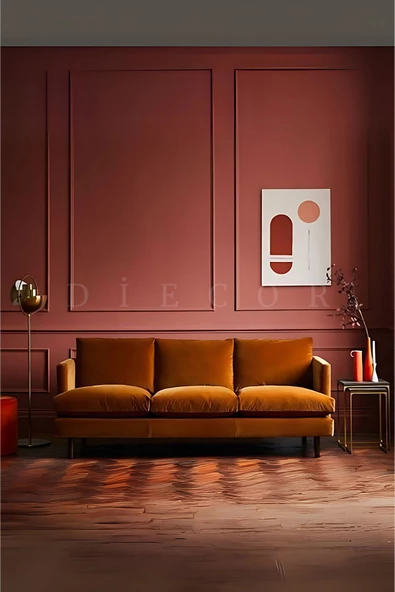 Dekoratif Boyanabilir 15 Adet 2,5 cm  Polistren Duvar Çıtası - Resim 5