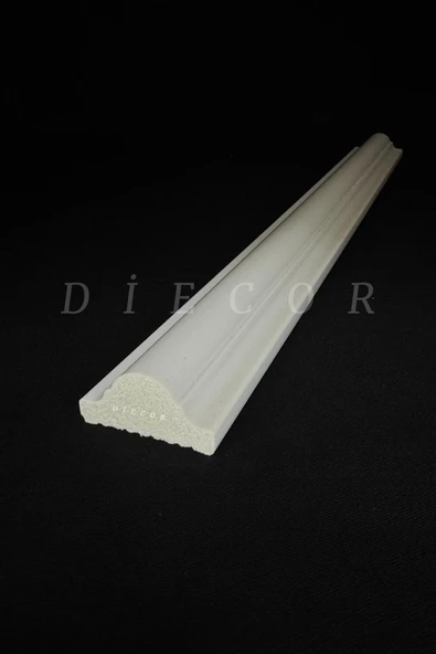 Dekoratif Boyanabilir 15 Adet 4 cm Polistren Duvar Çıtası - 4