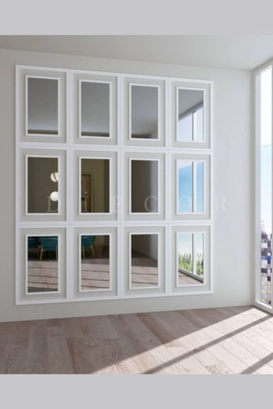 Dekoratif Boyanabilir 25 Adet 4 Cm  Polistren Duvar Çıtası - 2