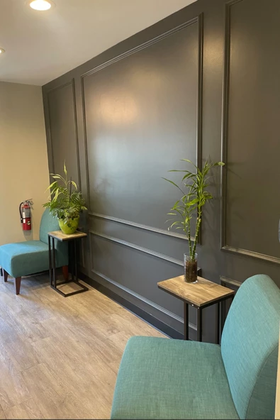 Dekoratif Boyanabilir  Polistren 1 adet 4 cm  Duvar Çıtası - 5