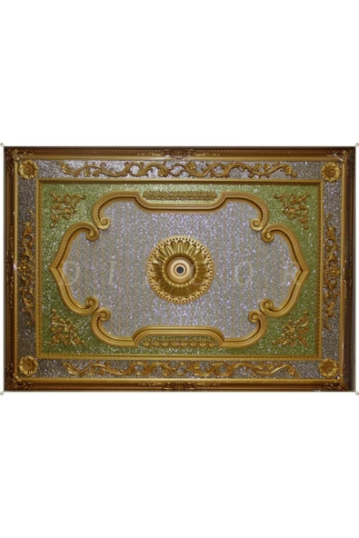 Dekoratif Polimer 40 cm Avize Göbeği - Resim 3