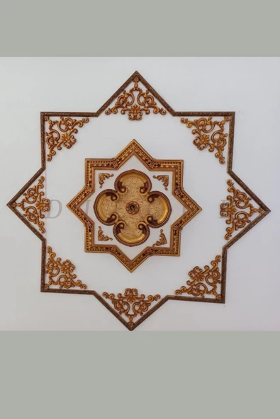 Dekoratif Boyanabilir Polimer Mobilya, Duvar ve Tavan Motifi - 5