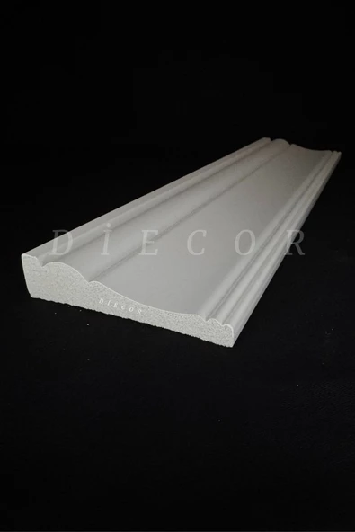 Dekoratif Boyanabilir 20 Adet 9 cm  Polistren Duvar Çıtası - 3
