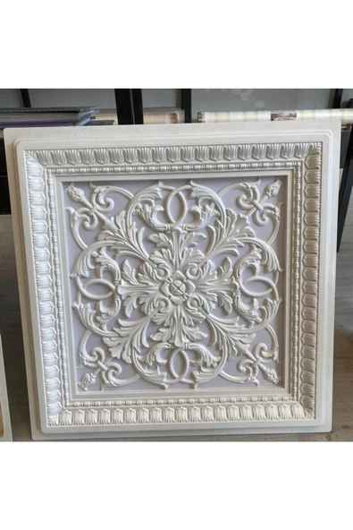 Led Döşenebilir Asma Tavan Uyumlu 60x60 Dekoratif Tavan Paneli - 4