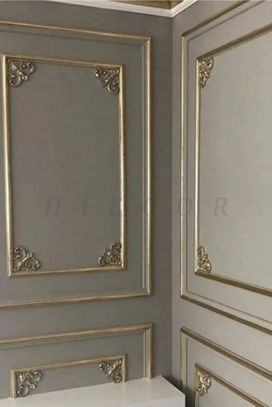 Dekoratif Boyanabilir Polimer Mobilya, Duvar ve Tavan Motifi - Resim 2