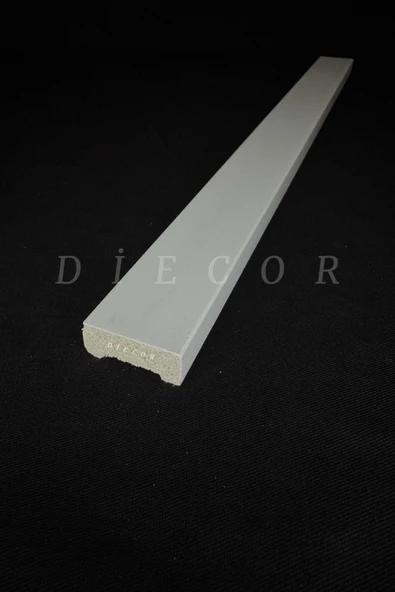 Dekoratif Boyanabilir 20 Adet 3 cm  Polistren Duvar Çıtası - 4