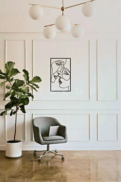 Dekoratif Boyanabilir Montaja Hazır 2.5cm Duvar Çıtası Kolay Uygulanır Ustalık Gerekmez DIY - Resim 3