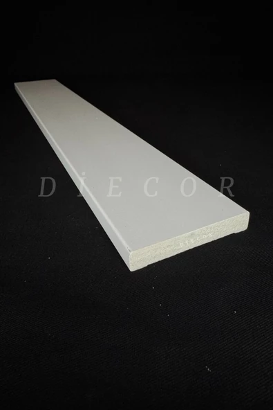 Dekoratif Boyanabilir 10 Adet 6 cm Polistren Duvar Çıtası - 5