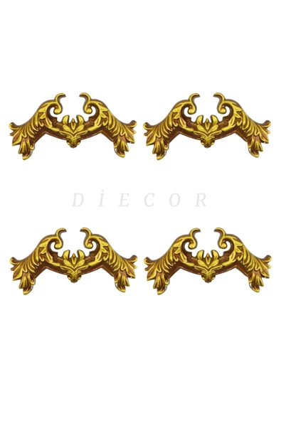 Dekoratif Polimer 2,5 cm Duvar Çıtası Uyumlu Köşe Motifi - 3