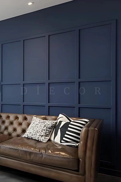 Dekoratif Boyanabilir 15 Adet 4 cm  Polistren Duvar Çıtası - Resim 3