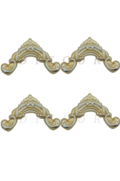 Dekoratif Polimer 2,5 cm Duvar Çıtası Uyumlu Köşe Motifi - Resim 3