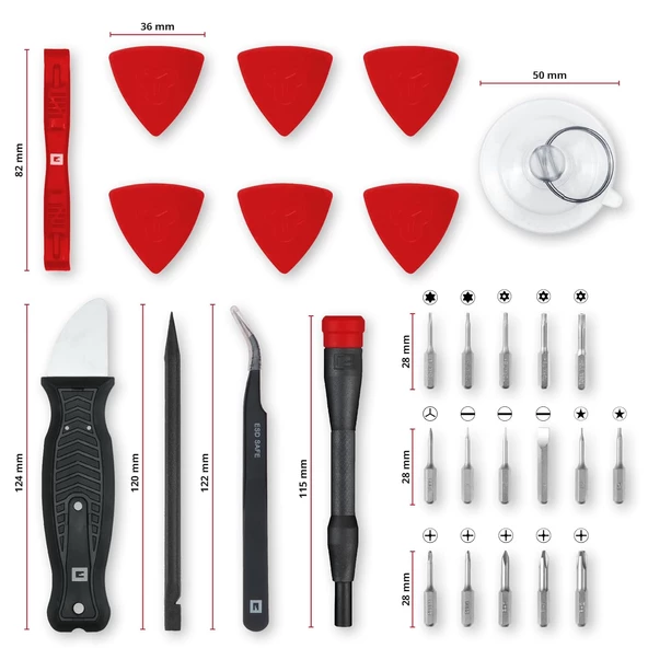 Einhell Hassas Bits Set 28 Parça - 49115020 - 4