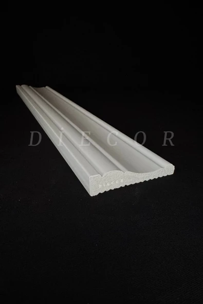 Dekoratif Boyanabilir 15 Adet 7 cm Polistren Süpürgelik - 5