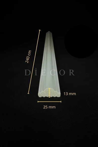 Dekoratif Boyanabilir 2,5 Cm Duvar Çıtası Hazır Kesimli 5 Adet Çerçeve Paketi - 4