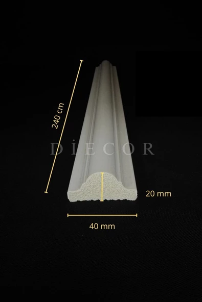 Dekoratif Boyanabilir 4 Cm Duvar Çıtası Hazır Kesimli 5 Adet Çerçeve Paketi - 5