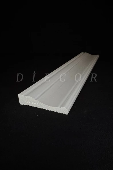 Dekoratif Boyanabilir 15 Adet 7 cm Polistren Süpürgelik - 3