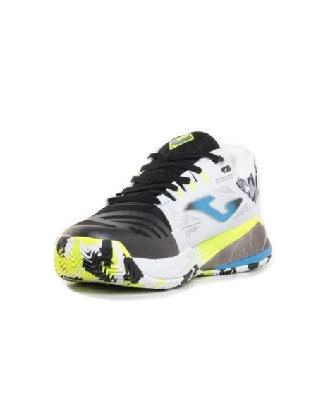 Joma Spin Erkek Beyaz Toprak - Sert Kort Tenis & Padel Ayakkabısı TSPINW2431OM - 5