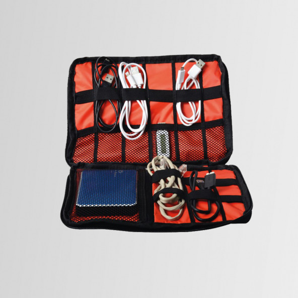 Nurgaz Campout NG-KEC Kablo ve Elektronik Eşya Çantası - 4