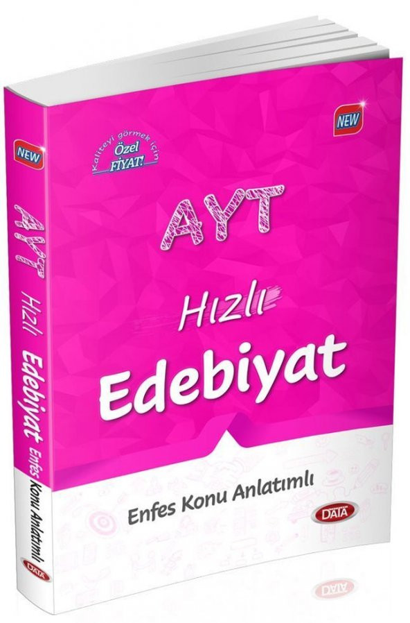 AYT Hızlı Edebiyat Enfes Konu Anlatımlı Data Yayınları