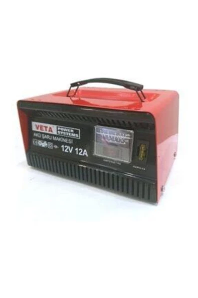 Veta Akü Şarj Cihazı Vt3421 12v 12ah 200 Ah Kadar Akü Şarj Edebilir - 1