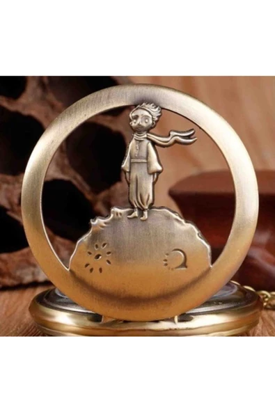 NETAVANTAJ Küçük Prens Köstekli Saat Kolye 2.5 Cm - 3