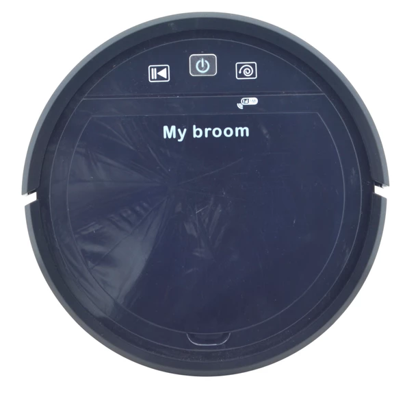 Arızalı My Broom Akıllı Robot Süpürge 3'ü 1 Arada Siyah