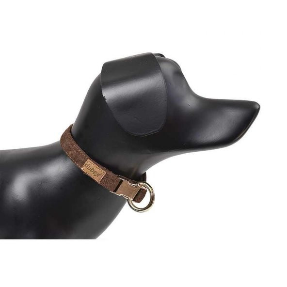 Dubex G-Dog Köpek Boyun Tasması Koyu Kahve S-M