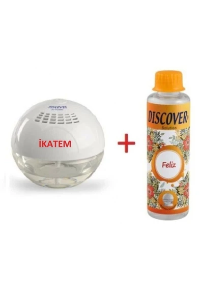 Discover Sihirli Küre Hava Temizleme Makinesi Işıksız + 1 Adet Feliz Solüsyonu