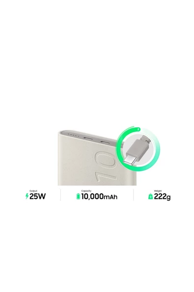 NETAVANTAJ . EB-U2510X 10.000 mAh Kablosuz Powerbank EB-U2510XUEGWW - 3