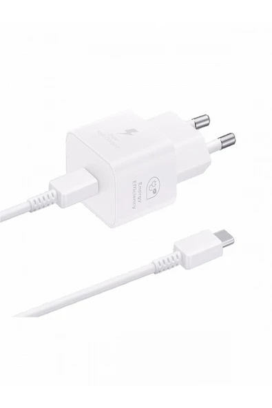 Samsung EP-T2510X 25W SÜPER HIZLI BEYAZ ŞARJ SETİ - 3