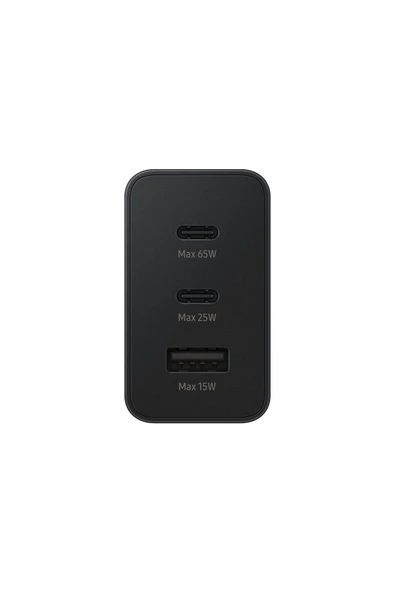 Samsung 3in1 Trio 65w 2xpd + Usba Ev Tipi Şarj Aleti 3 Çıkışlı(ep-t6350nbegww) Türkiye Garan - 3