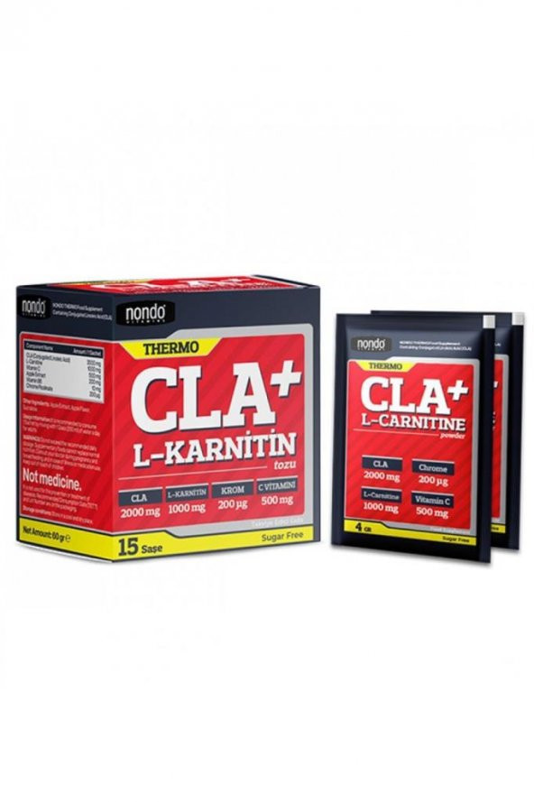 Nondo Thermo Cla+ L-Carnitine 2 Kutu 30 Şase