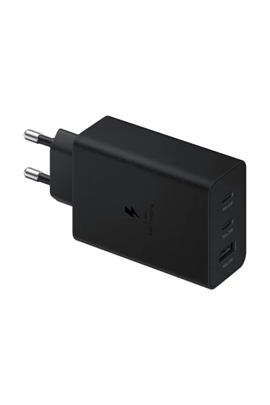 Samsung 3in1 Trio 65w 2xpd + Usba Ev Tipi Şarj Aleti 3 Çıkışlı(ep-t6350nbegww) Türkiye Garan - 4