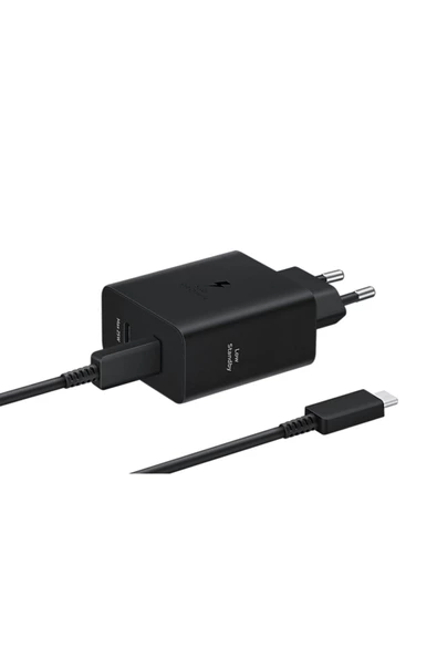 Samsung EP-T5020XBEGWW 50W İkili USB-C Hızlı Şarj Aleti - 4