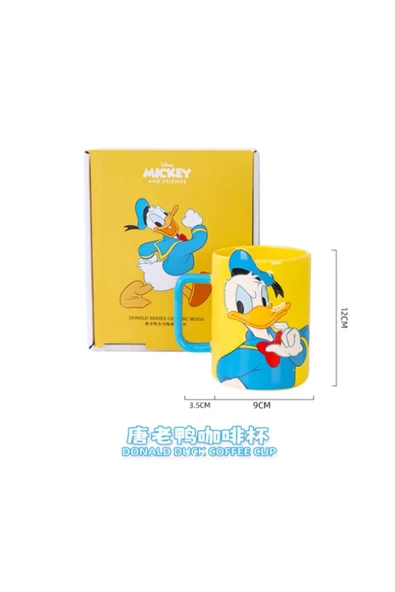 NETAVANTAJ Disney Donald Duck Lisanslı Kupa Bardak - 3