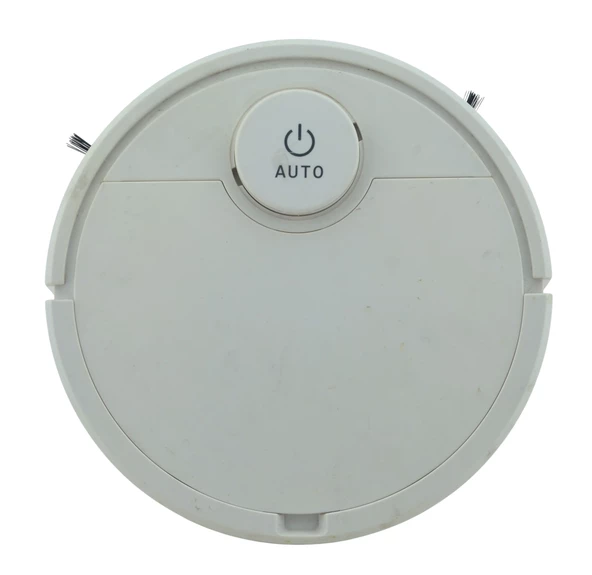 Arızalı ES300 Şarj Edilebilir Akıllı Robot Elektrikli Süpürge 3'ü 1 Arada Beyaz