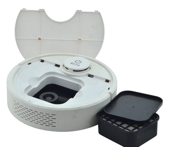 Arızalı ES300 Şarj Edilebilir Akıllı Robot Elektrikli Süpürge 3'ü 1 Arada Beyaz - 3