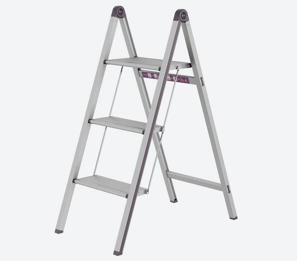 Gazella Üç Basamaklı Katlanır Merdiven SM UPM 243 ürün görseli