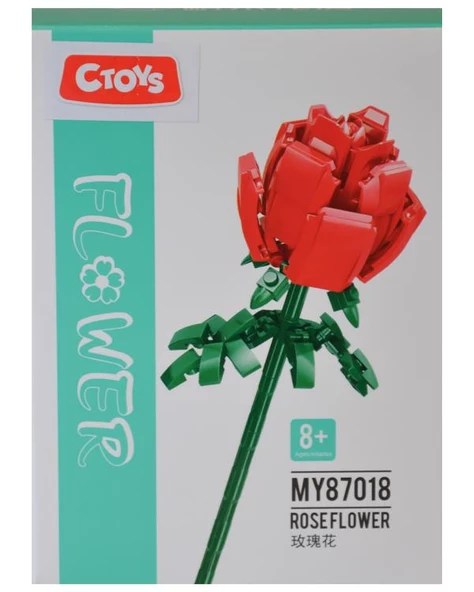 Ctoys Rose Flower Block MY87018