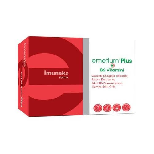 İmuneks Farma Emetium Plus 20 Tablet