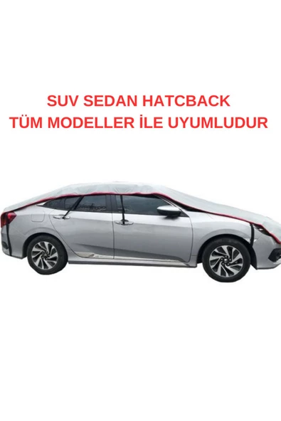 DUUCARS 3 KATLI SADE ÜST OTO DOLU BRANDASI SUV SEDAN HATCHBACK VE STATİON WAGON UYUMLU - 3