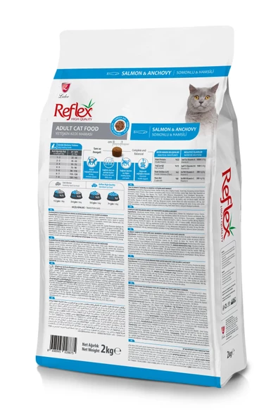 Reflex Somonlu & Hamsili Yetişkin Kedi Maması 2 Kg - 2