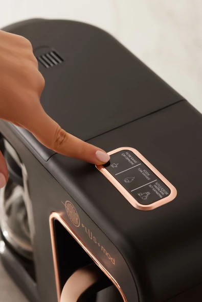 Karaca Hatır Plus Mod 5in1 Black Copper Çay ve Filtre Kahve Makinesi - Resim 2