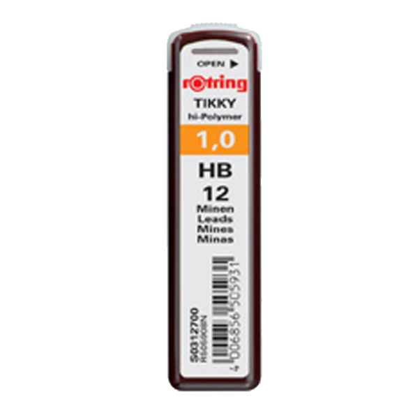 Rotring Min Hi-Polymer HB 0.9 MM S0312700 (10 LU )