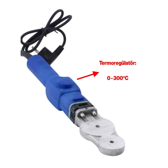 Mini Boru Kaynak Makinesi 600 W Endüstriyel Makina Pafta Seti 25 mm 20 mm 32 mm PPRC Pvc Plastik - 4