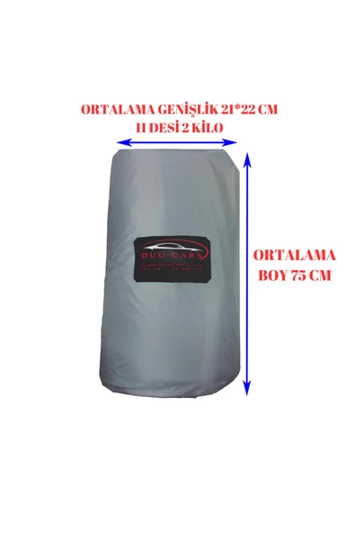 DUUCARS 3 KATLI SADE ÜST OTO DOLU BRANDASI SUV SEDAN HATCHBACK VE STATİON WAGON UYUMLU - 4